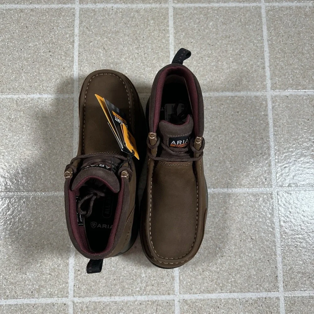 Ariat Edge LTE Women's 5 inch Composite Moc Toe Electrical Hazard Chukka Work - Picture 5 of 7